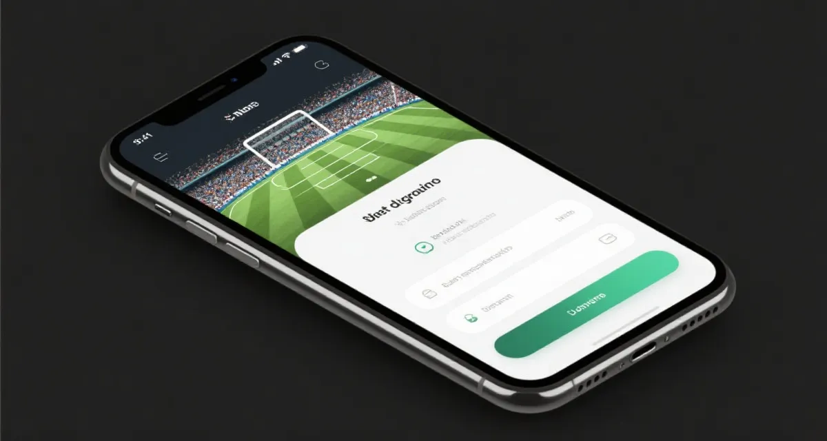 移动端看球产品界面示意